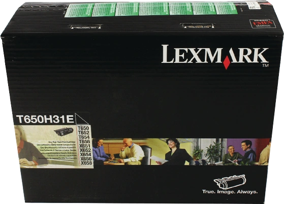 Lexmark T650H31E Noir(e) Toner (T650/652/654/656)