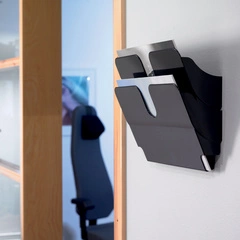 DURABLE Set de porte-brochures mural "FLEXIPLUS 2", A4