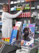 helit Porte-brochures de table "the helpdesk", transparent