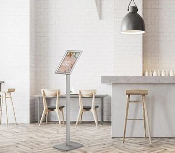 EUROPEL Porte-affiche avec cadre à clipser premium, A3