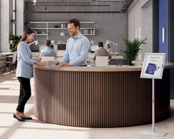 FRANKEN Porte-info PRO Security, A4, verrouillable