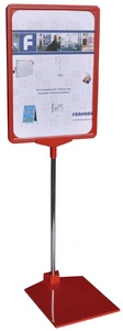 FRANKEN Porte-info / support prix, A4, gris