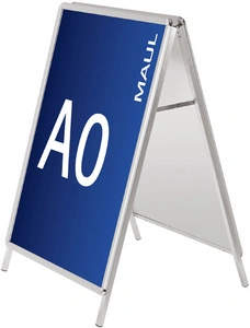 MAUL Porte-affiches, A1 - 575 X 820 mm, 2 cadres rabattables
