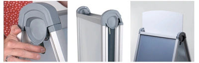 FRANKEN Panneau d'affichage "Outdoor PRO", A1, 640 x 1100 mm
