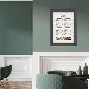 EUROPEL Cadre porte-affiche premium, A4, 25 mm, vert
