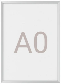 MAUL Cadre porte-affiche MAULsolid, 820 x 1.170 mm, argent