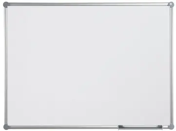 MAUL Tableau mural Blanc 2000 MAULpro, kit complet, gris