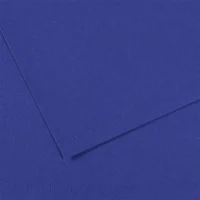 FABRIANO Feuille dessin couleur 50 x 65 cm Tiziano 160g Bleu Danube