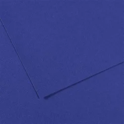 FABRIANO Feuille dessin couleur 50 x 65 cm Tiziano 160g Bleu Danube