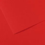 FABRIANO Feuille dessin couleur 50 x 65 cm Tiziano 160g Rouge Vésuve