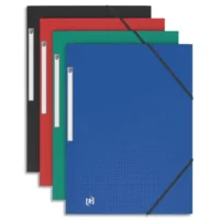 OXFORD Chemise 3 rabats élastique OXFORD MEMPHIS A4 en PP assortis classique