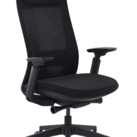 Fauteuil bureautique synchrone automatique, blocable 3 positions Translation d’assise Réglage de tension automatique