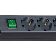 Multiprise brennstuhl « Eco-Line », 3 prises, noir