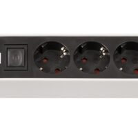 Brennstuhl multiprise Ecolor, 3 prises, noir et blanc