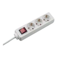 BACHMANN multiprise "SELLY", 3 prises, blanc