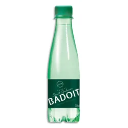 BADOIT Bouteille plastique d'eau pétillante 33 cl minérale