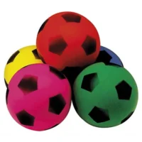 Balle en mousse diamètre 12 cm, 40 g, coloris assortis