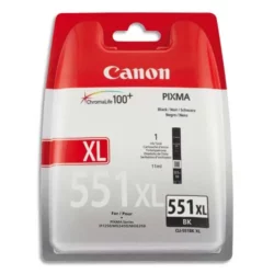 CANON Cartouche Jet d'encre Noire 551XL
