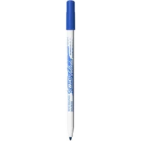 BIC Velleda 1721 Feutres pour Tableau Blanc Effaçables à Sec Pointe Conique Fine - Bleu