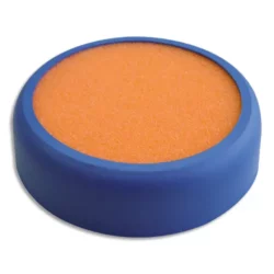 WONDAY Mouilleur éponge diamètre 80 mm, base plastique coloris Orange
