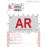 TECHMAY LOGETIQ Boîte de 250 imprimés recommandés avec AR international A4 IB1 3263