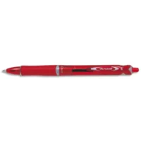 PILOT Stylo bille Acroball Clip plastique, pointe moyenne, coloris Rouge