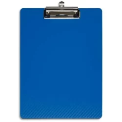 MAUL Porte-bloc en PP flexible. Résiste à l'eau, -10°C à +60°C. Coloris Bleu. Dim L31,5 x H1,2 x P22,5 cm