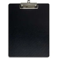 MAUL Porte-bloc en PP flexible. Résiste à l'eau, -10°C à +60°C. Coloris Noir. Dim L31,5 x H1,2 x P22,5 cm