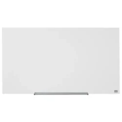 NOBO Tableau blanc en verre magnétique Impression Pro, 1000 x 560 mm