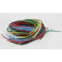 O COLOR Lot de 25 lacets de 70cm, diamètre 2 mm en coton pour laçage ou tissage, couleurs assorties