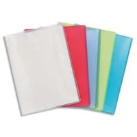 EXACOMPTA Protège document en polypropylène CHROMALINE, 120 vues, assortis
