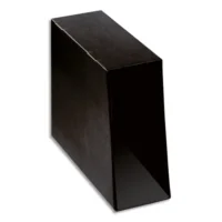 OXFORD Conteneur EUROFOLIO ALPINA en carte grainée rigide Noire. Livré vide.