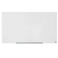 NOBO Tableau blanc en verre magnétique Impression Pro, 1260 x 710 mm