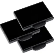 TRODAT Blister 3 recharges 6/58 pour appareils 5208/5480. Noir