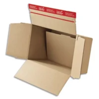 COLOMPAC Carton fond auto 445x315x180-300 - Dimensions : L44,5 x H31,5 x P18-30 cm coloris brun