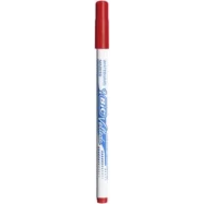 BIC Velleda 1721 Feutres pour Tableau Blanc Effaçables à Sec Pointe Conique Fine - Rouge