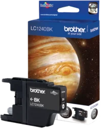 BROTHER cartouche Jet d'encre Noir LC1240BK