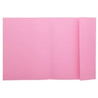 EXACOMPTA Paquet 100 chemises 1 rabat carte 160g SUPER 180. Coloris Rose