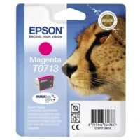 EPSON Cartouche Jet d'Encre DURABrite Ultra Magenta "Guépard'' - C13T07134012