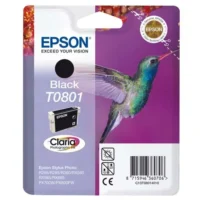 EPSON Cartouche Jet d'Encre Claria Noir "Colibri'' - C13T08014011