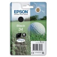 EPSON Cartouche Jet d'Encre DURABrite Ultra Black "Balle de Golf'' 34 - C13T34614010