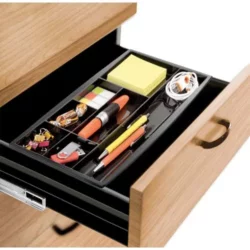 CEP Plumier pour tiroir 7 compartiments Noir