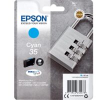 EPSON Cartouche Jet d'Encre DURABrite Ultra Cyan "Cadenas'' 35 - C13T35824010