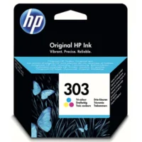 HP 303 Cartouche d'Encre Trois Couleurs Authentique