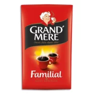 GRAND MERE Paquet de 1x250g de Café moulu Familial, Robusta