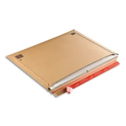 COLOMPAC Pochette d'expédition rigide en carton Brun - Format : L57 x H42 cm, épaisseur remplissage 5 cm