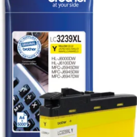 BROTHER Cartouche Jet d'encre Jaune haute capacité LC3239Y