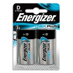 ENERGIZER Pile Max Plus D E95, pack de 2 piles