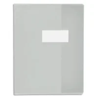 OXFORD Protège-cahier 17x22cm Strong Line cristal 15/100è + coins renforcés (30/100è). Incolore