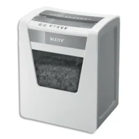 LEITZ Destructeur de documents IQ Office, P-4, coupe croisée, 4x40mm, 15 feuilles, 23L, 80030000